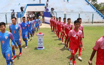दर्शकले प्रत्यक्ष हेर्न पाउने नेपाल र भारतबीचको फुटबल खेल